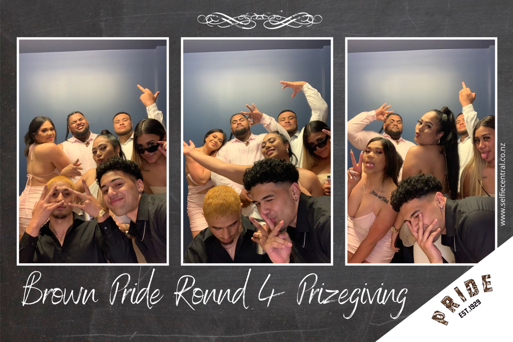 Brown Pride Round 4 Prize Giving | View more photos from the event at gallery.photobooth.co.nz/u/SelfieCentral/Brown-Pride-Round-4-Prize-Giving